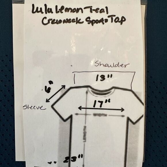 Lululemon Breeze By Short Sleeve Night Tide Blue Top No Size - Picture 12 of 12